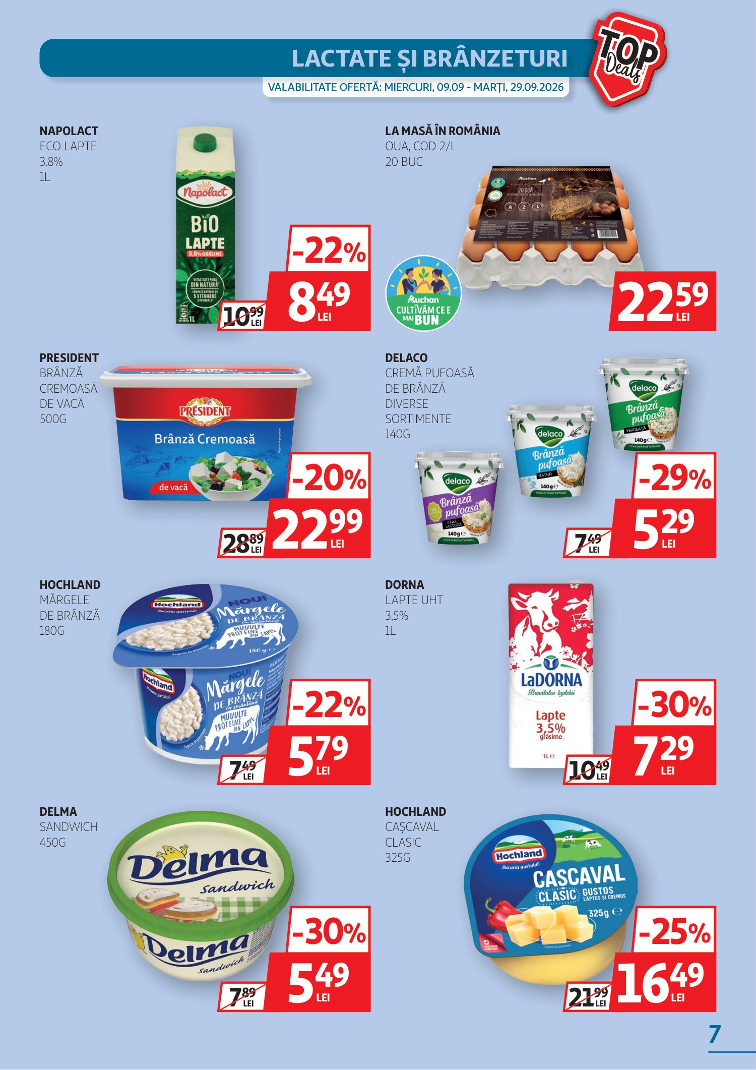 auchan - Brosura Auchan valabilă de la miercuri 09.09.2026 până la marți 29.09.2026 - page: 7