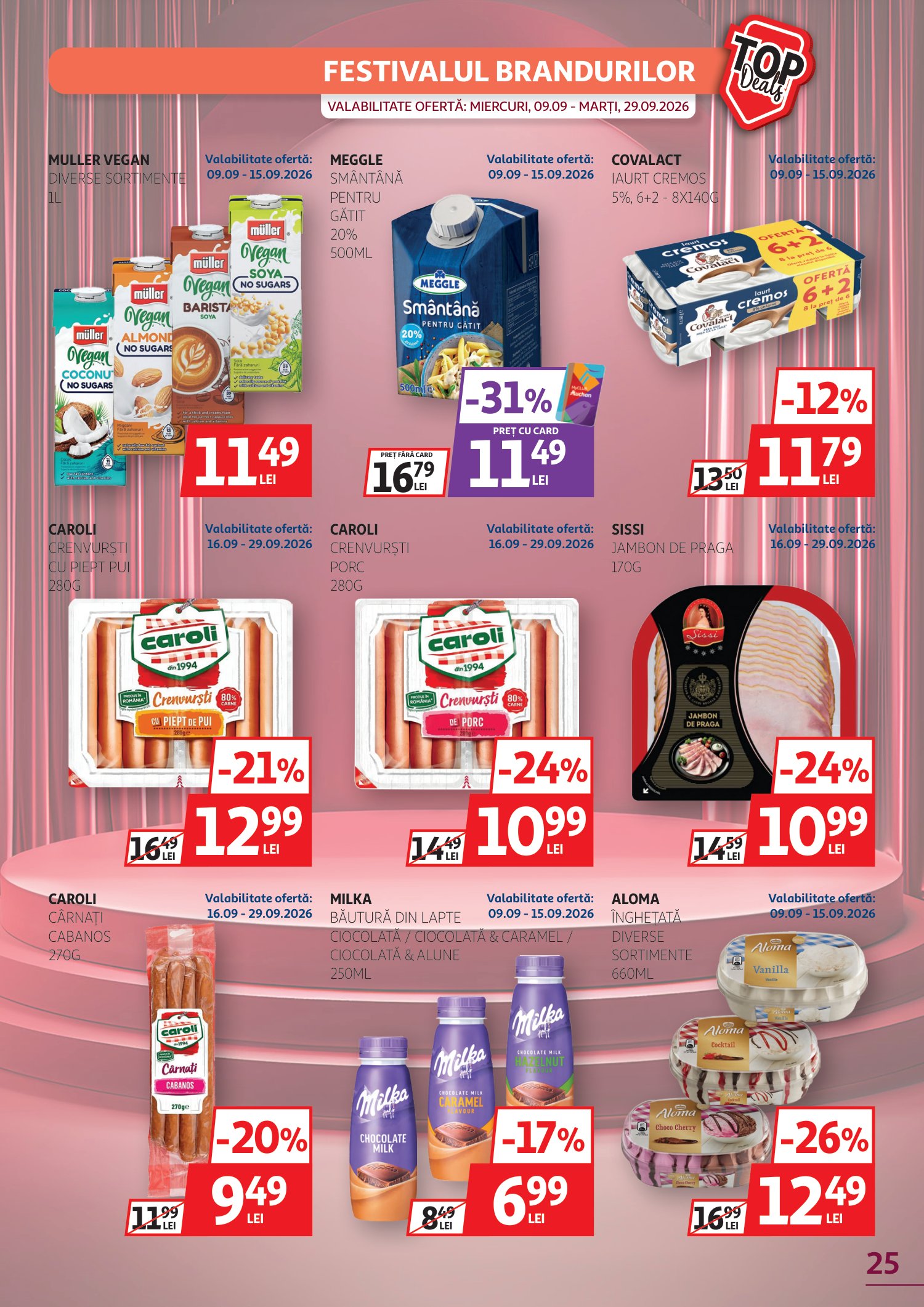 auchan - Brosura Auchan valabilă de la miercuri 09.09.2026 până la marți 29.09.2026 - page: 25
