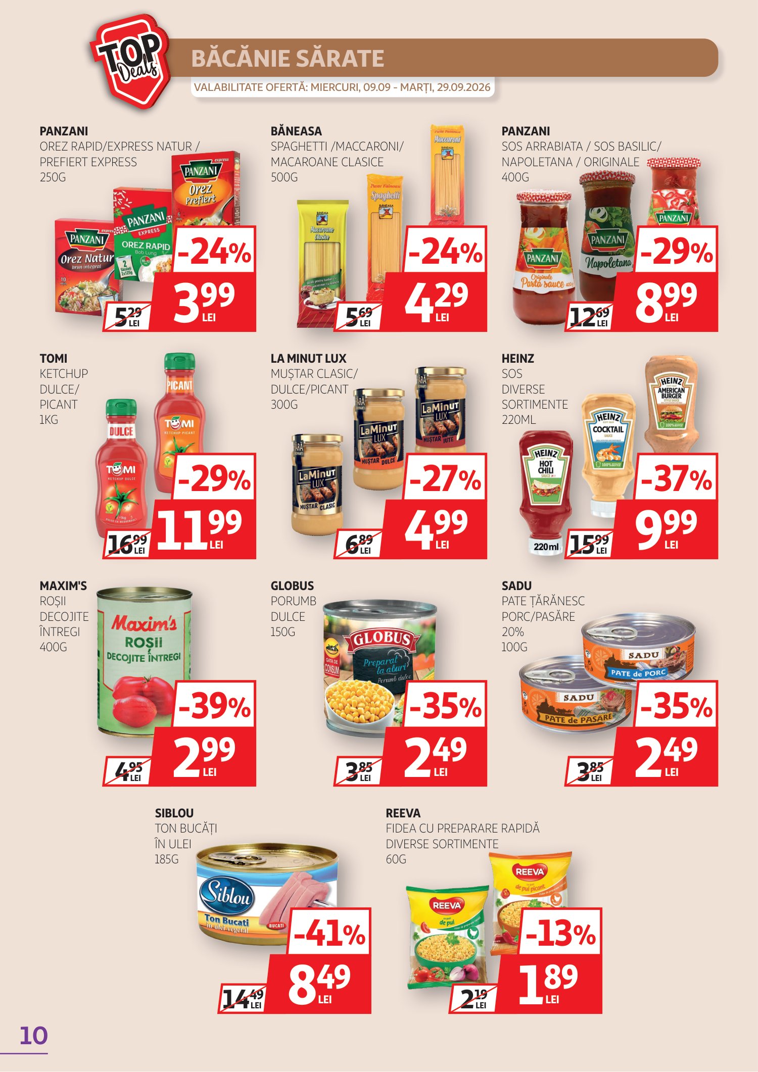 auchan - Brosura Auchan valabilă de la miercuri 09.09.2026 până la marți 29.09.2026 - page: 10