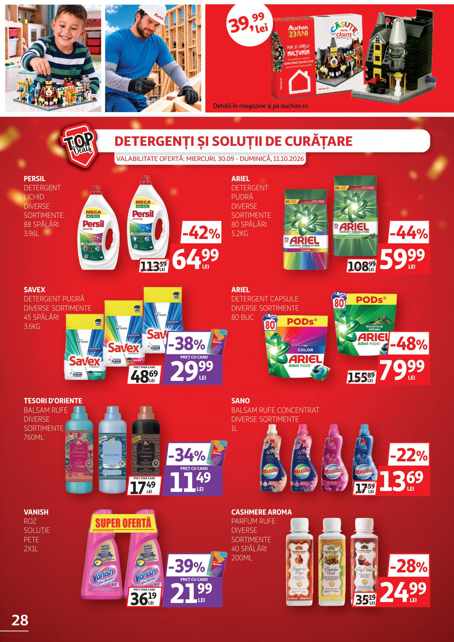 auchan - Brosura Auchan valabilă de la miercuri 30.09.2026 până la duminică 11.10.2026 - page: 28