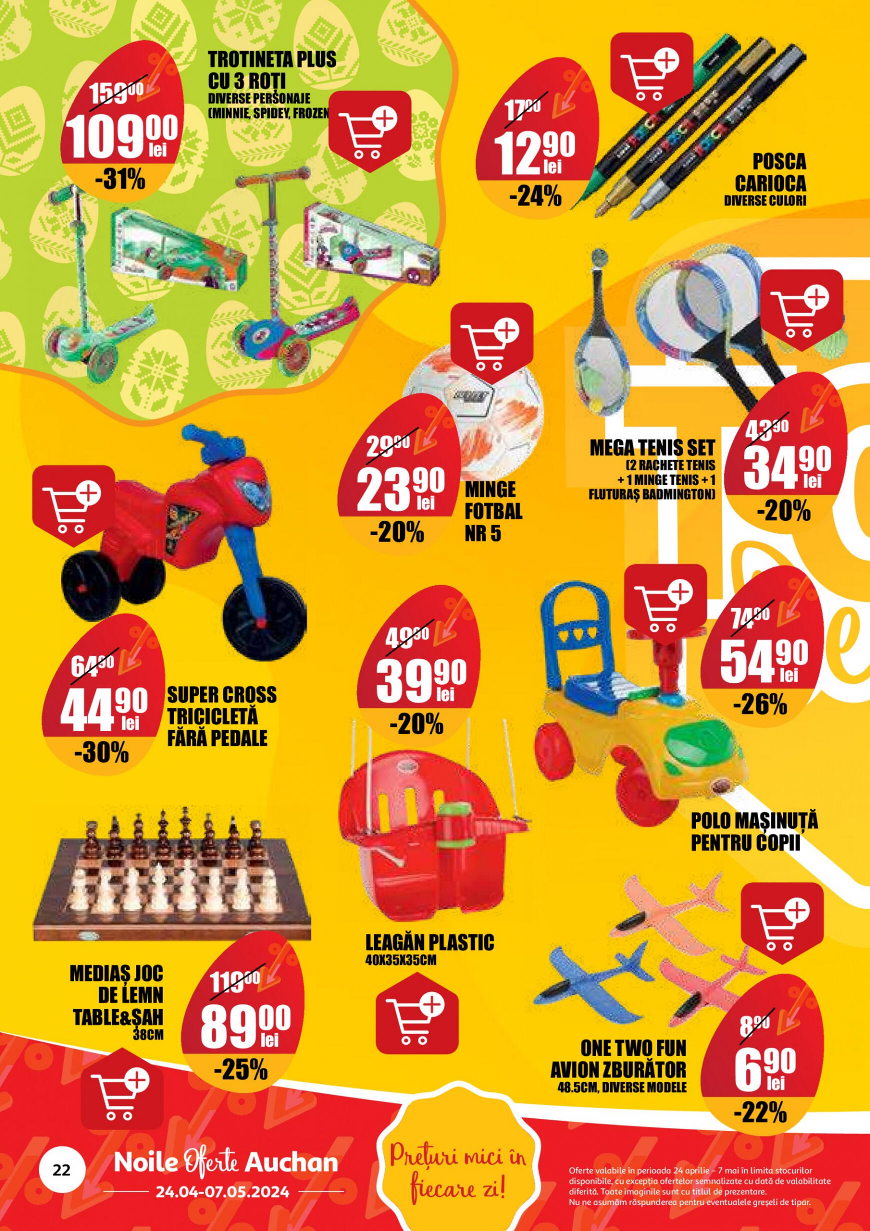 auchan - Catalog nou Auchan 24.04. - 07.05. - page: 22