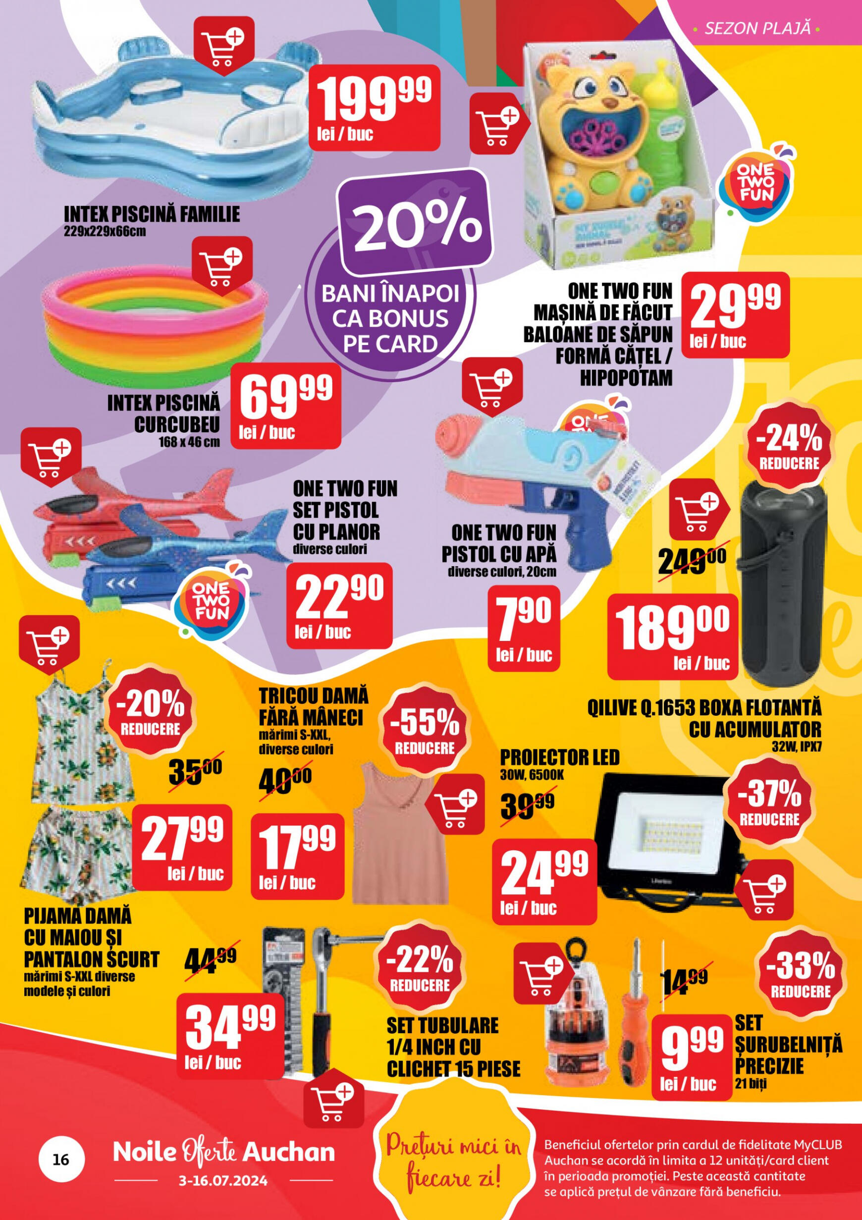 auchan - Catalog nou Auchan 03.07. - 16.07. - page: 16