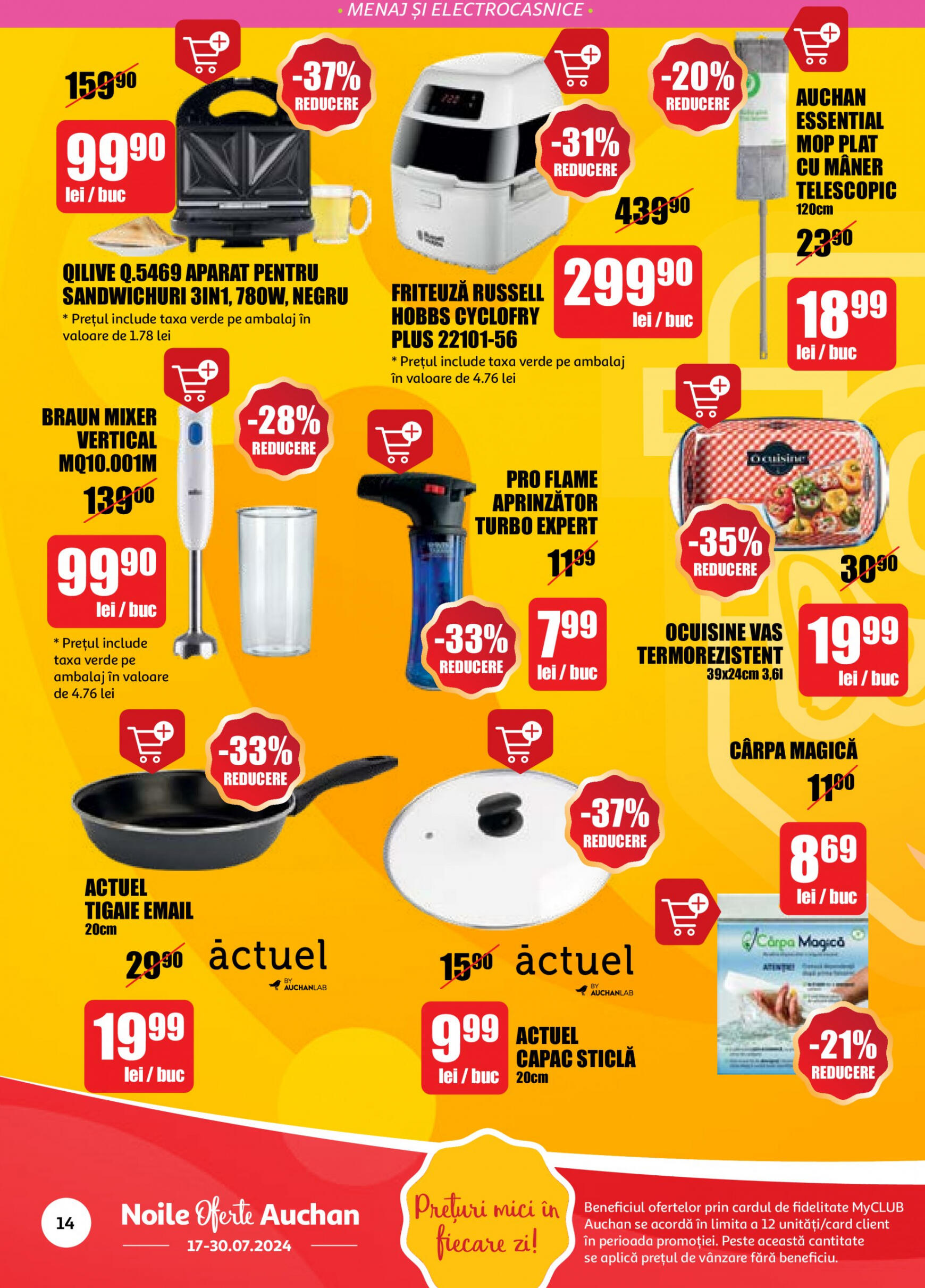 auchan - Catalog nou Auchan 17.07. - 30.07. - page: 14