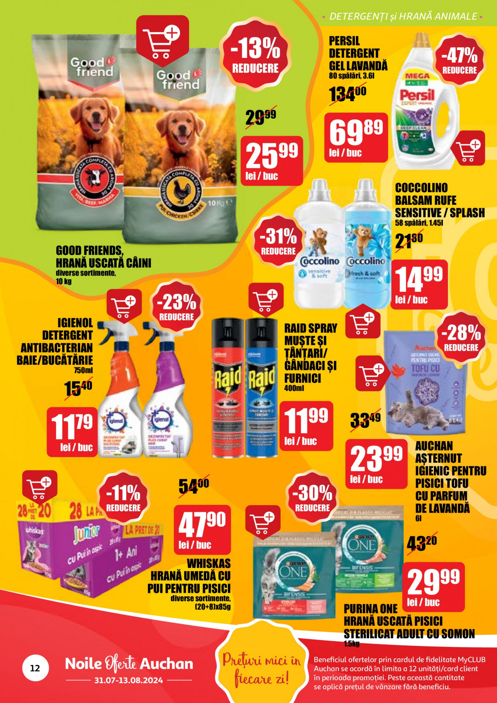 auchan - Catalog nou Auchan 31.07. - 13.08. - page: 12