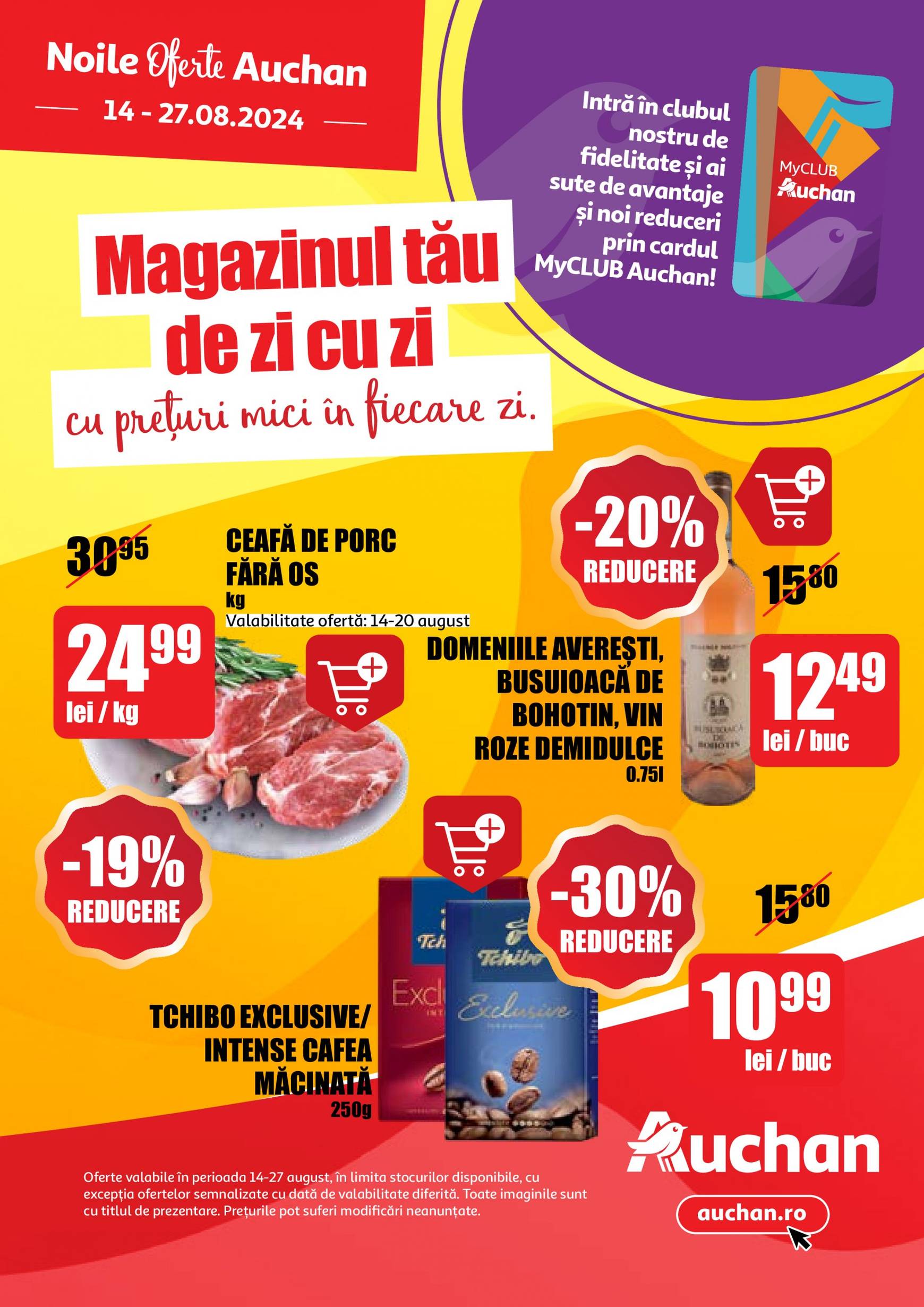 auchan - Catalog nou Auchan 14.08. - 27.08. - page: 1