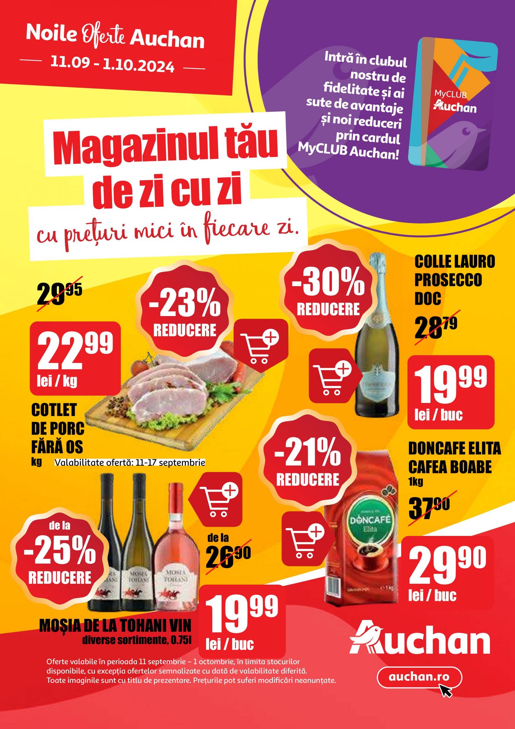 auchan - Catalog nou Auchan 11.09. - 01.10.