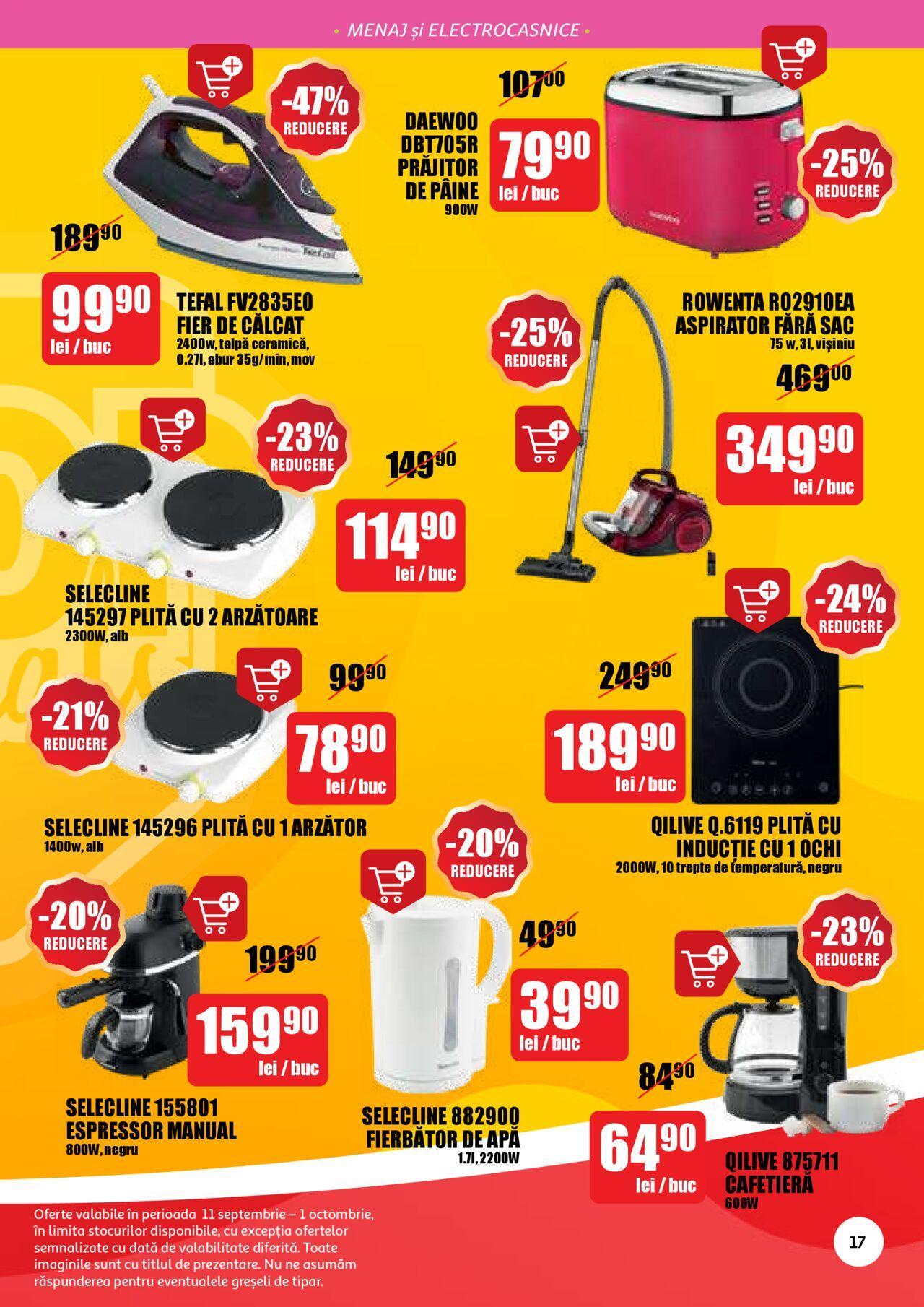 auchan - Catalog AUCHAN online 11.09.2024 - 01.10.2024 - page: 17