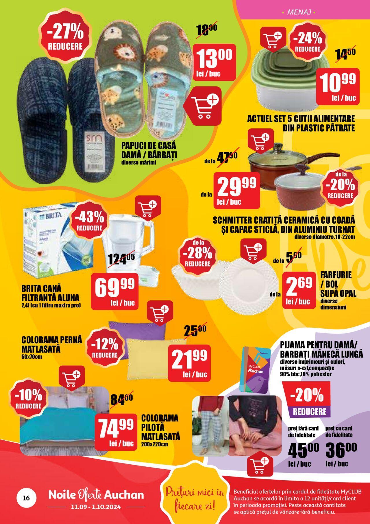 auchan - Catalog AUCHAN online 11.09.2024 - 01.10.2024 - page: 16