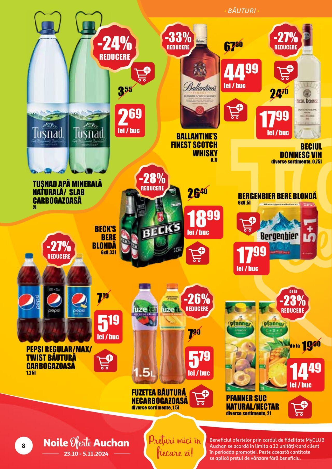 auchan - Catalog AUCHAN online 23.10.2024 - 05.11.2024 - page: 8