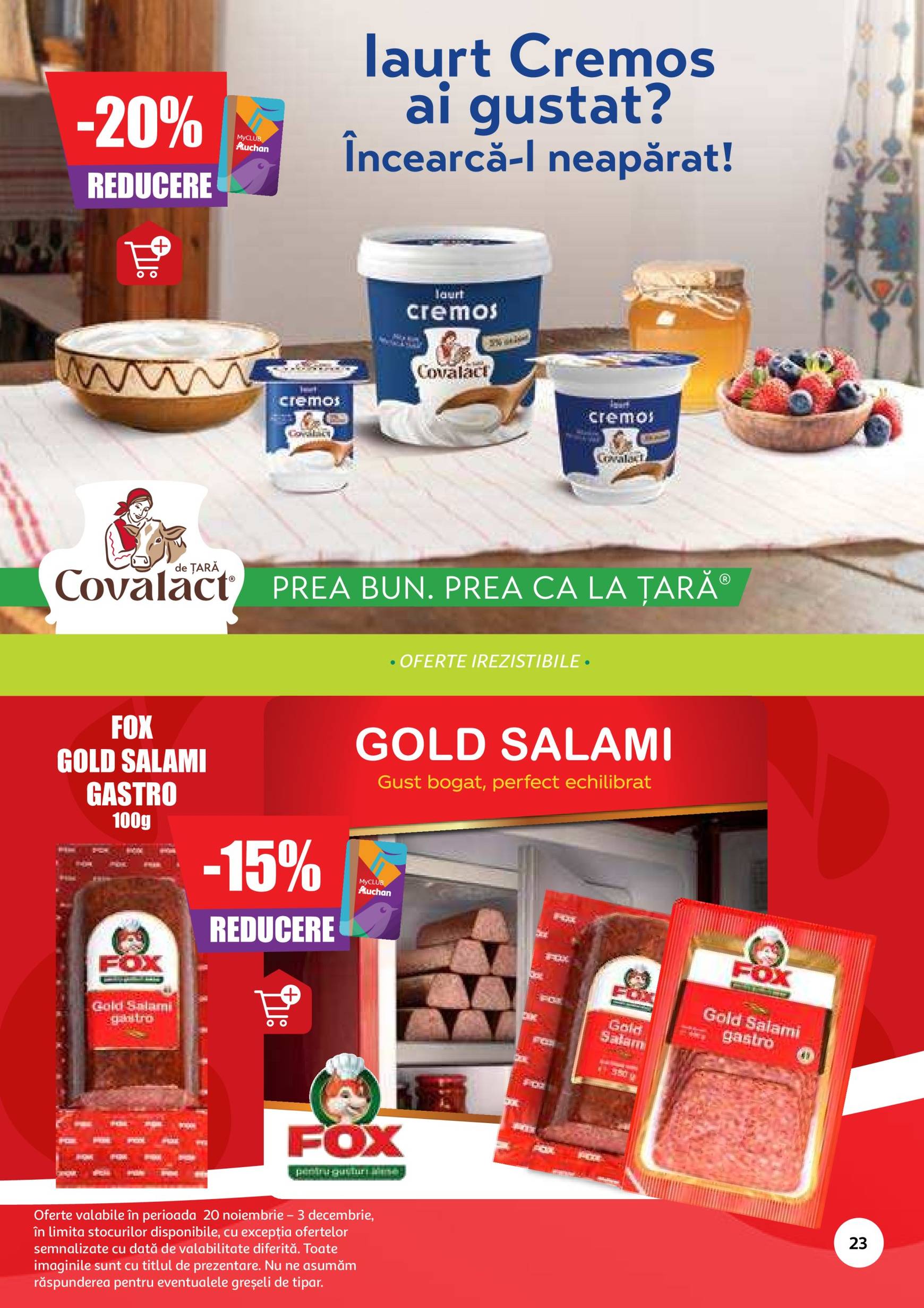 auchan - Catalog Auchan valabil din 20.11. - 03.12. - page: 23