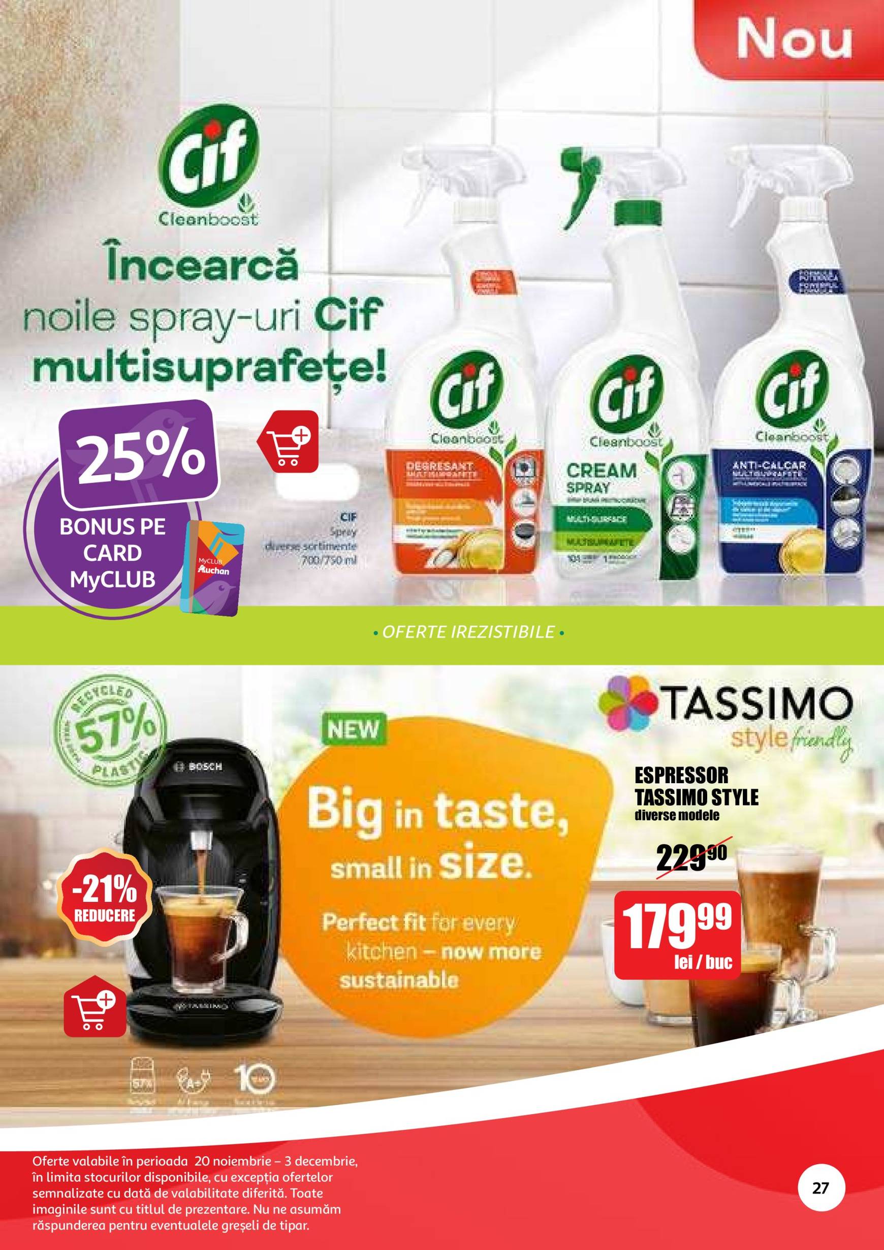 auchan - Catalog Auchan valabil din 20.11. - 03.12. - page: 27