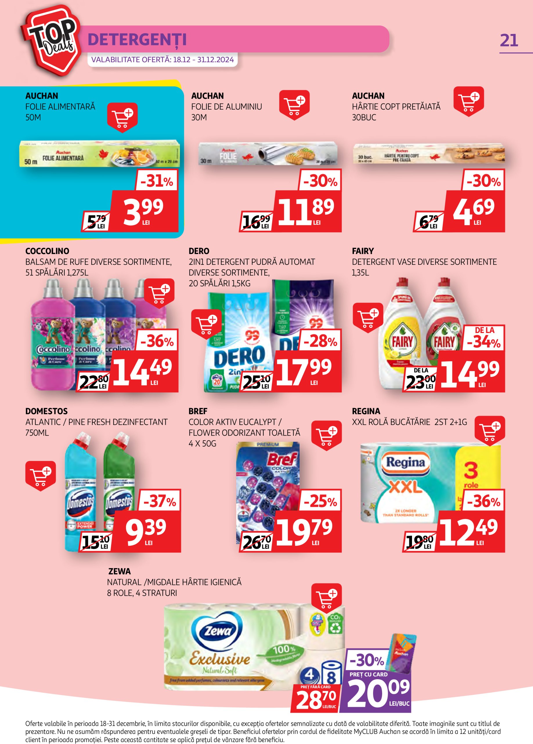 auchan - Catalog Auchan valabil din 18.12. - 31.12. - page: 21