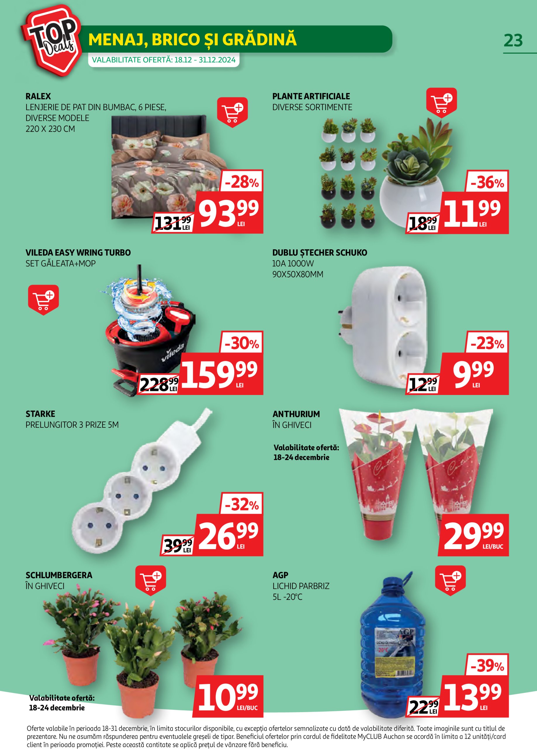 auchan - Catalog Auchan valabil din 18.12. - 31.12. - page: 23