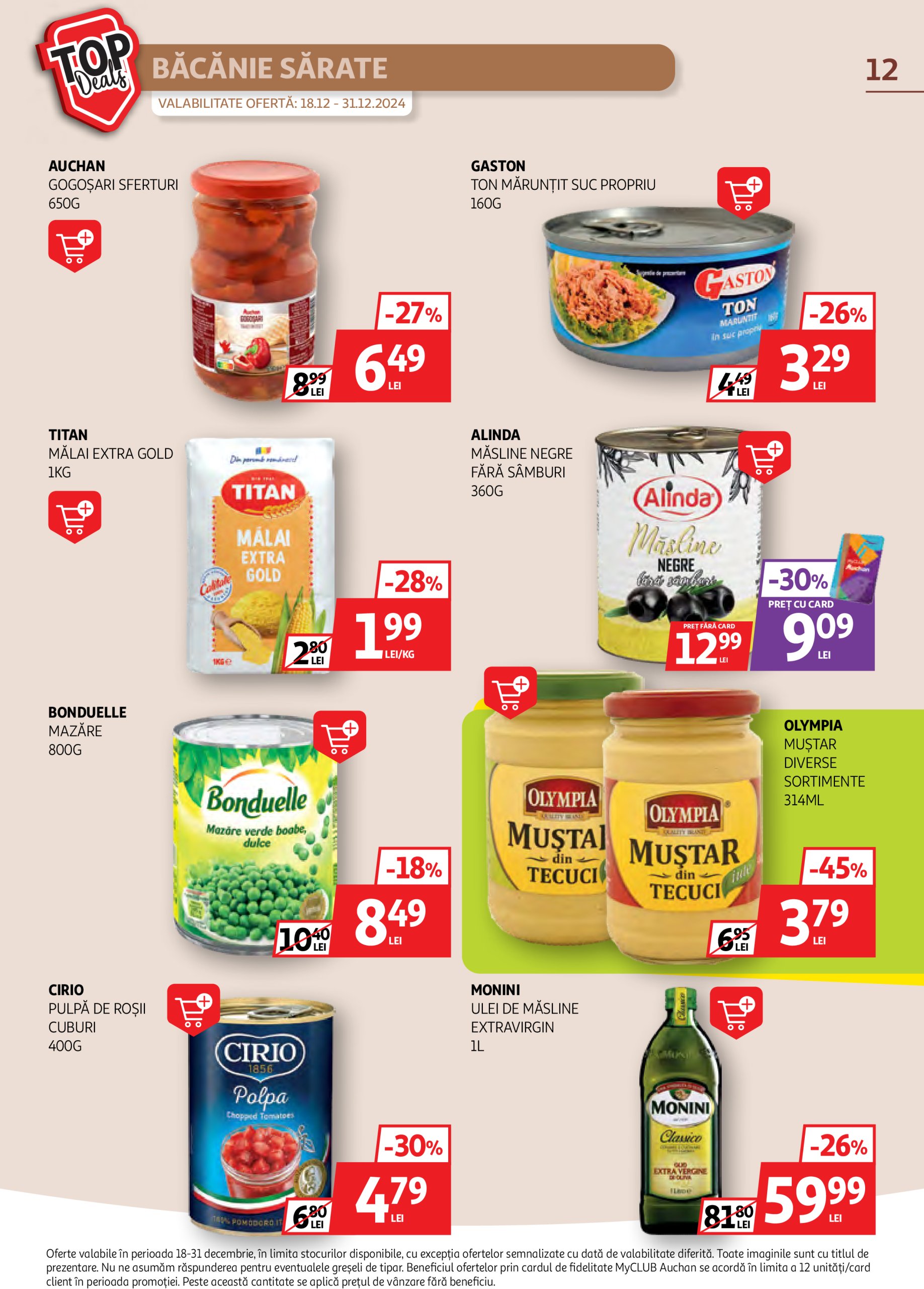 auchan - Catalog Auchan valabil din 18.12. - 31.12. - page: 12