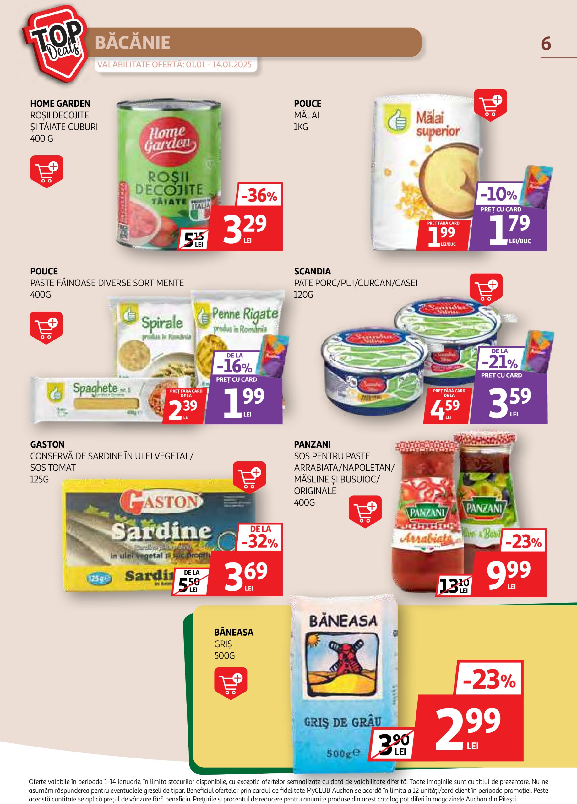 auchan - Catalog Auchan valabil din 01.01. - 14.01. - page: 6