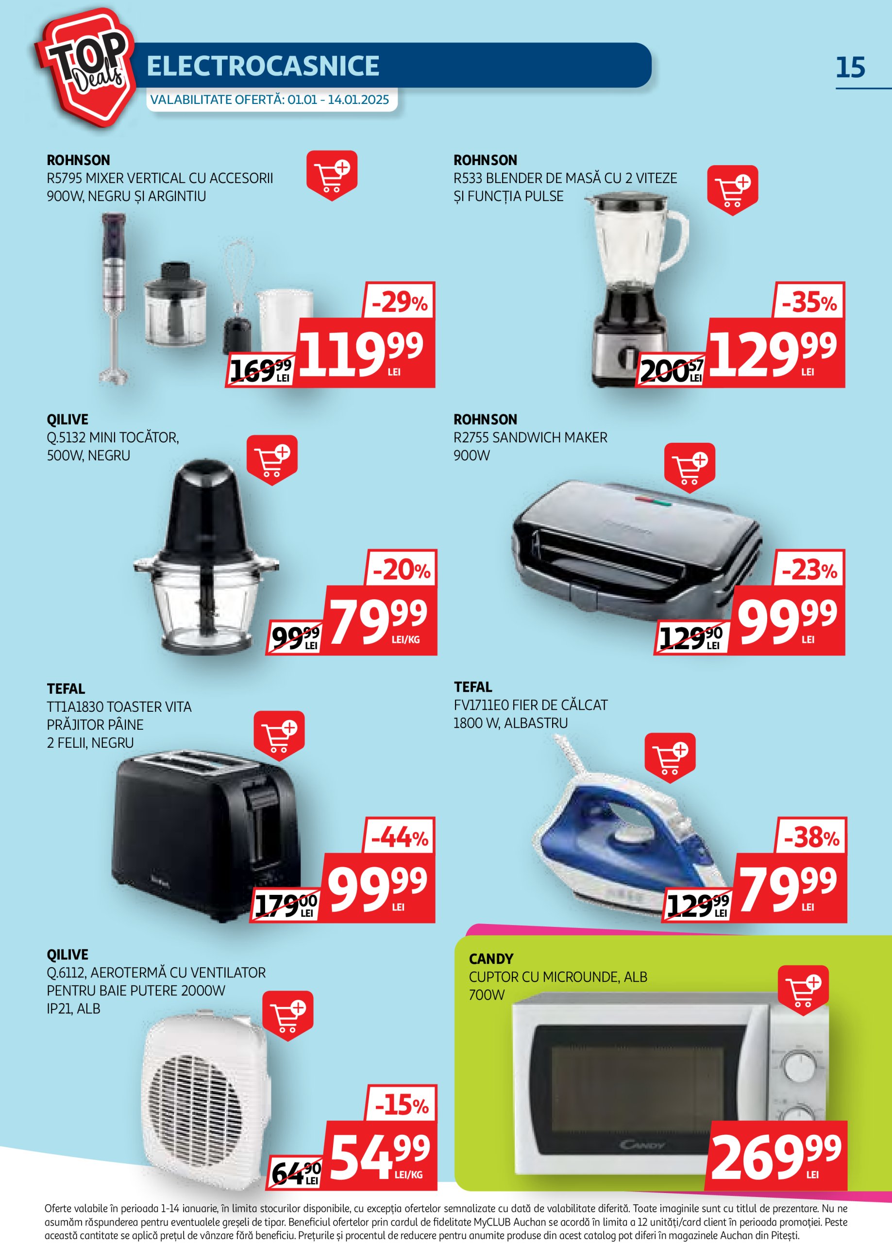 auchan - Catalog Auchan valabil din 01.01. - 14.01. - page: 15