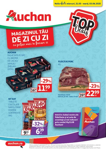 auchan - Catalog Auchan valabil din 21.05. - 03.06.