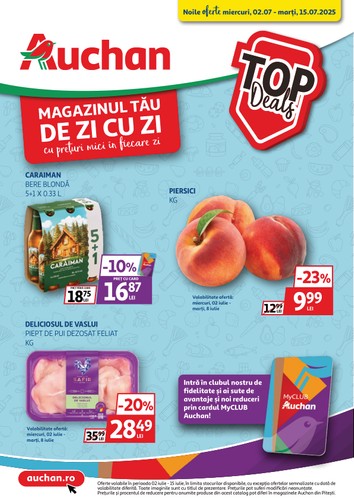 auchan - Catalog Auchan valabil din 02.07. până pe 15.07.