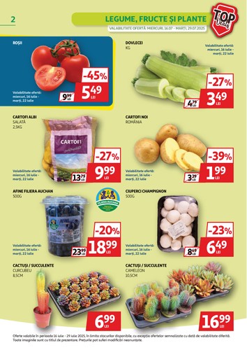 auchan - Catalog Auchan valabil din 16.07. până pe 29.07. - page: 2
