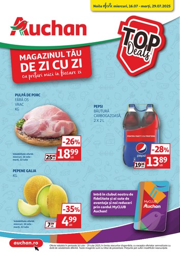 auchan - Catalog Auchan valabil din 16.07. până pe 29.07.