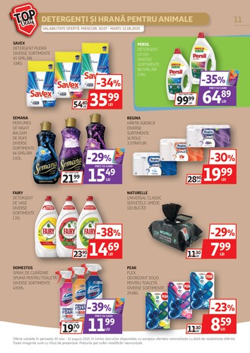 auchan - Catalog Auchan valabil din 30.07. până pe 12.08. - page: 11