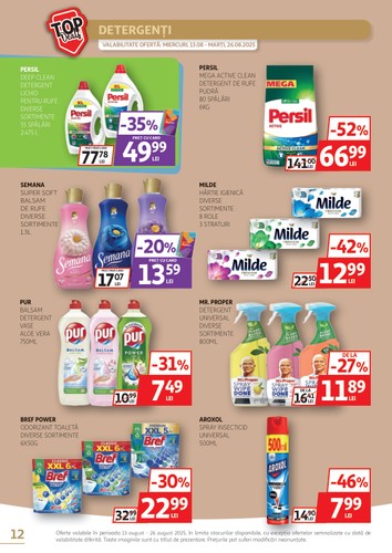 auchan - Catalog Auchan valabil din 13.08. până pe 26.08. - page: 12