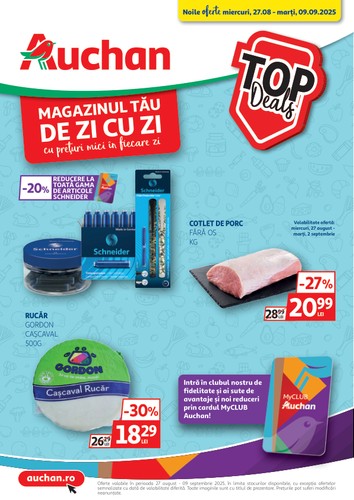 auchan - Catalog Auchan online – oferte valabile din 27.08.