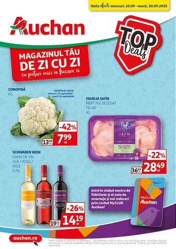 auchan - Catalog Auchan online – oferte valabile din 10.09. - page: 1