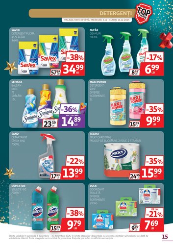 auchan - Catalog Auchan online – oferte valabile din 03.12. - page: 15