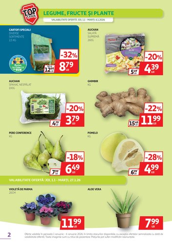 auchan - Catalog Auchan online – oferte valabile din 01.01. - page: 2