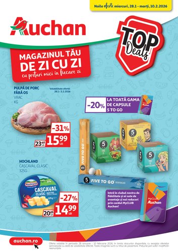 auchan - Catalog Auchan online – oferte valabile din 28.01. - page: 1