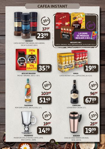 auchan - Catalog Auchan - Târgul de cafea și ceai online – oferte valabile din 14.01. - page: 13
