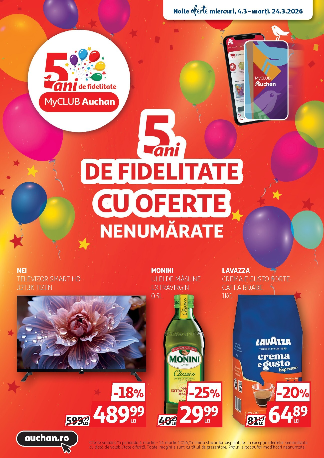 auchan - Catalog Auchan online – oferte valabile din 04.03.2026 - page: 1