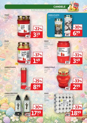 auchan - Catalog Auchan online – oferte valabile din 25.03.2026 - page: 43