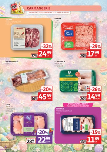 auchan - Catalog Auchan online – oferte valabile din 25.03.2026 - page: 6