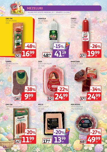 auchan - Catalog Auchan online – oferte valabile din 25.03.2026 - page: 14