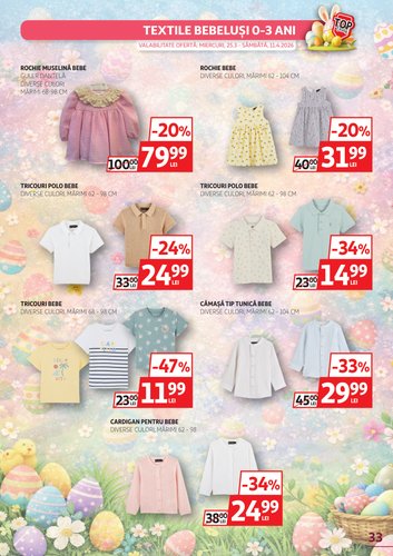 auchan - Catalog Auchan online – oferte valabile din 25.03.2026 - page: 33