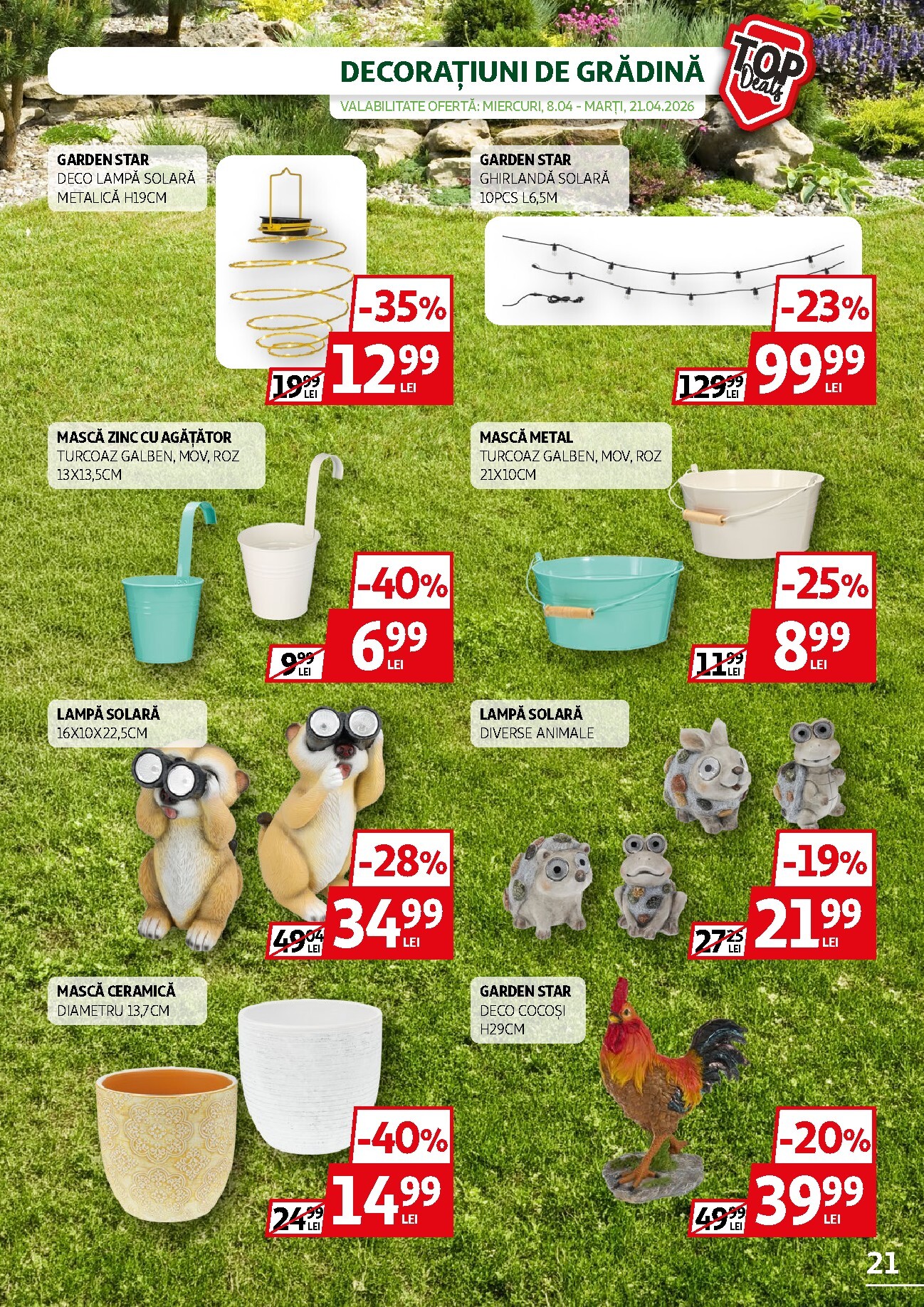auchan - Brosura Auchan - Top Deals valabilă de la miercuri 08.04.2026 până la marți 21.04.2026 - page: 21