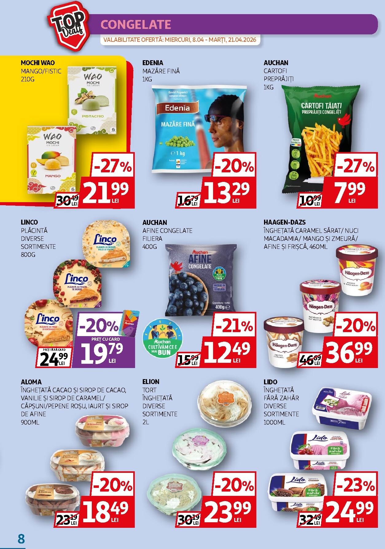auchan - Brosura Auchan - Top Deals valabilă de la miercuri 08.04.2026 până la marți 21.04.2026 - page: 8
