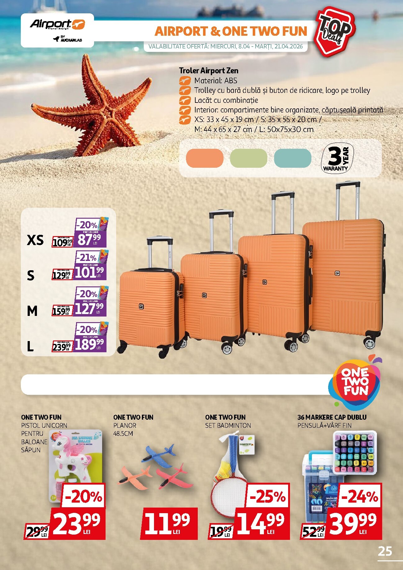 auchan - Brosura Auchan - Top Deals valabilă de la miercuri 08.04.2026 până la marți 21.04.2026 - page: 25