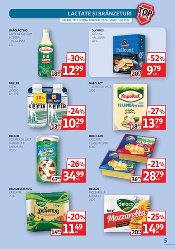 auchan - Brosura Auchan valabilă de la miercuri 22.04.2026 până la marți 05.05.2026 - page: 5