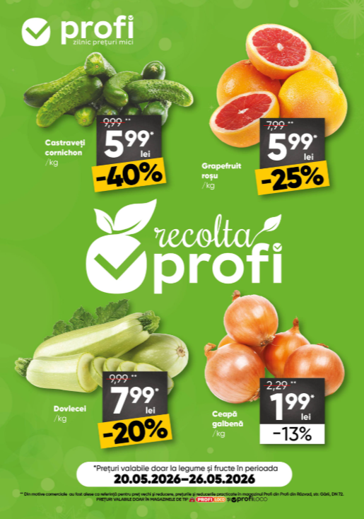 profi - Brosura PROFI Loco Fresh Magazine valabilă de la miercuri 20.05.2026 până la marți 26.05.2026