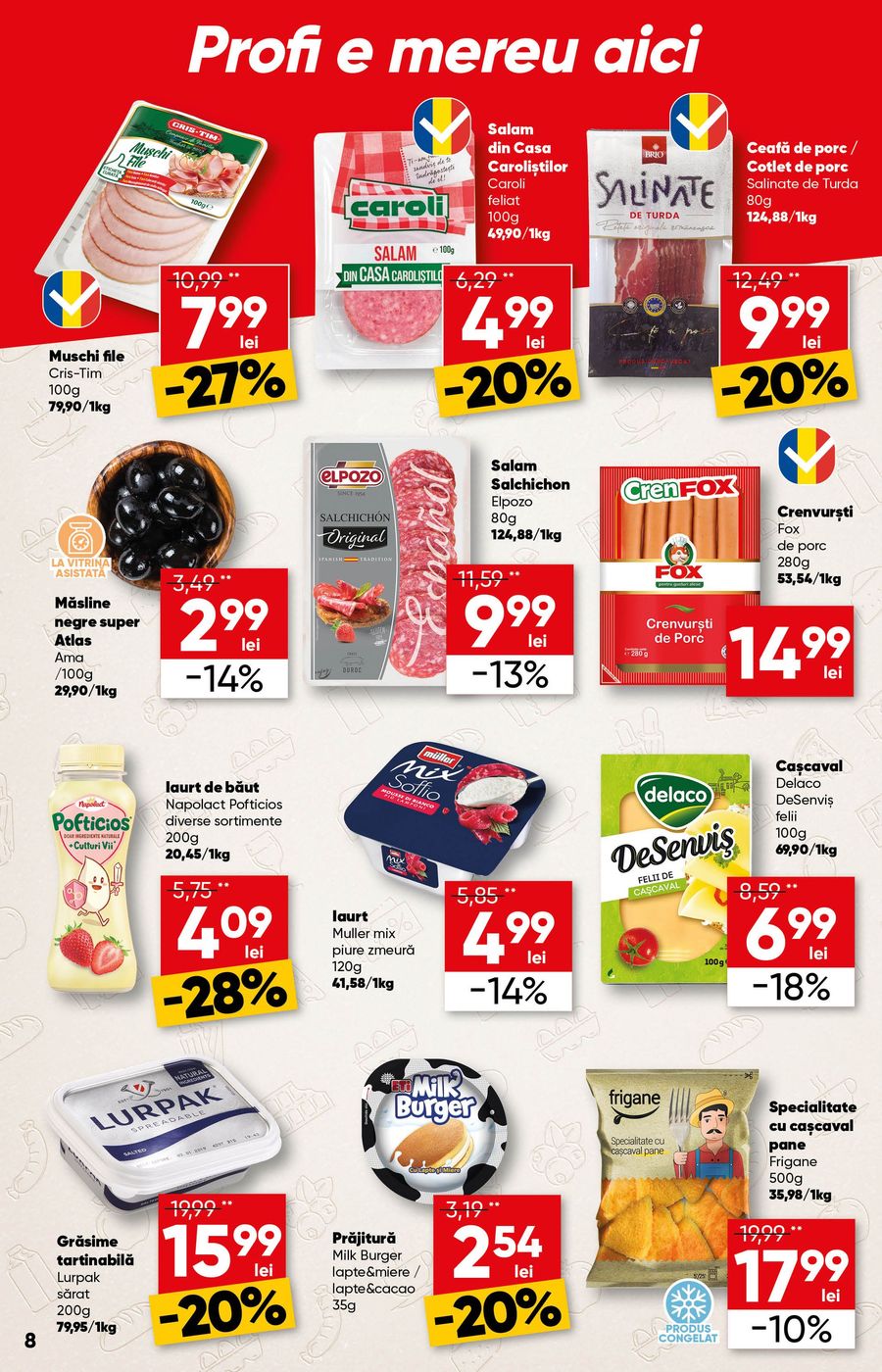 profi - Brosura PROFI Super valabilă de la miercuri 27.05.2026 până la marți 09.06.2026 - page: 8