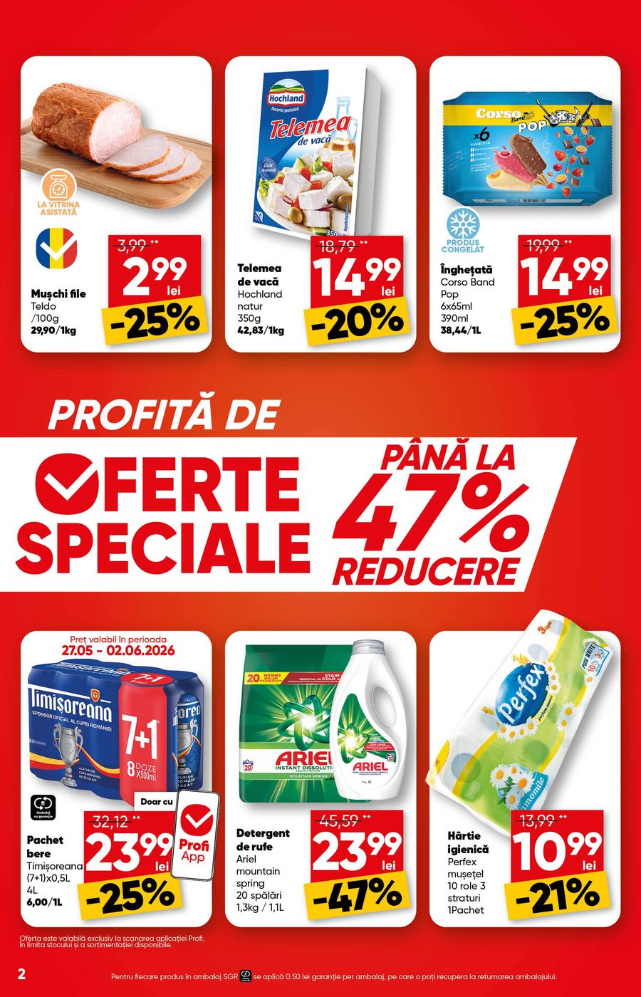 profi - Brosura PROFI Super valabilă de la miercuri 27.05.2026 până la marți 09.06.2026 - page: 2