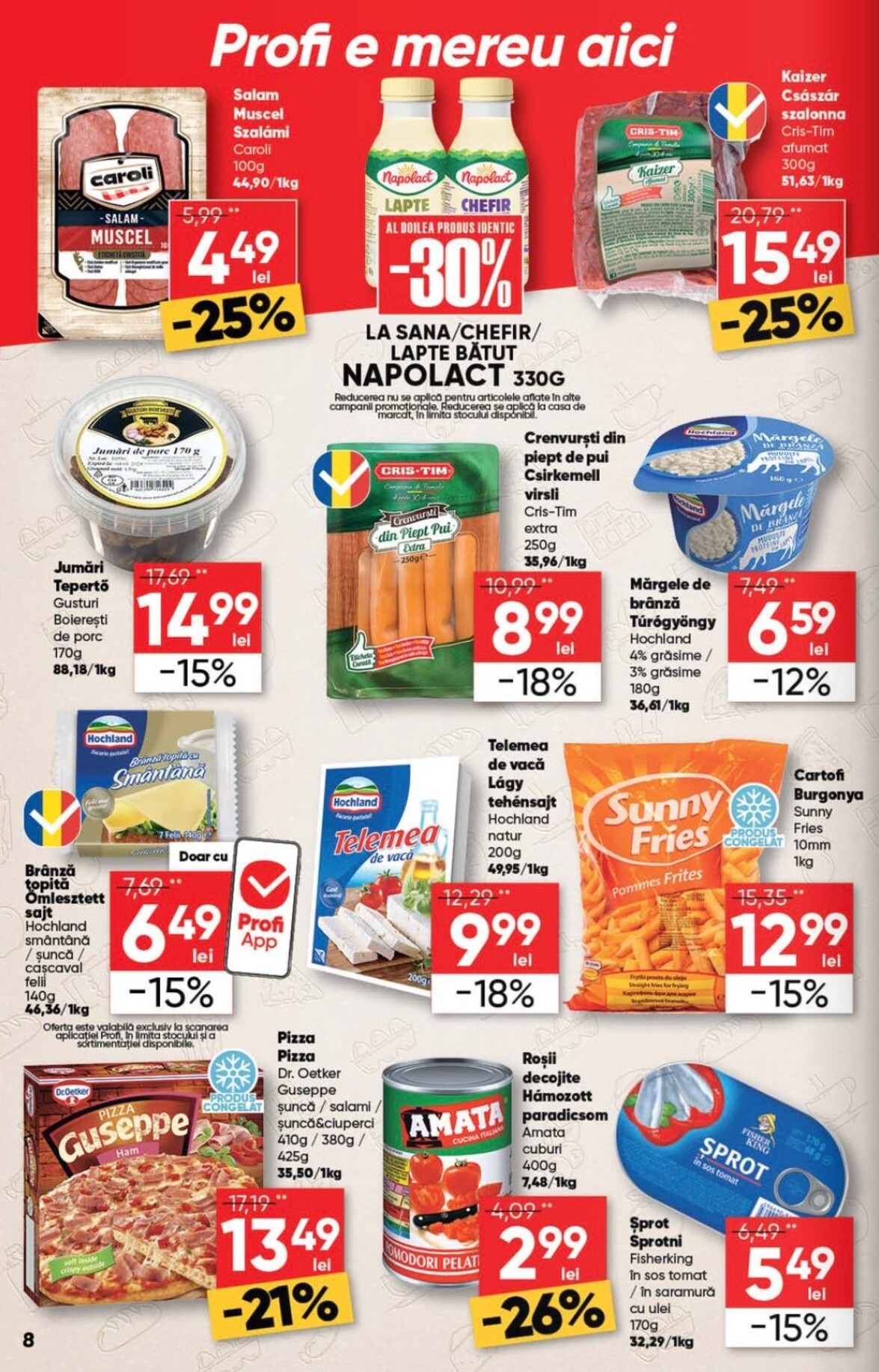 profi - Brosura PROFI Loco valabilă de la miercuri 24.06.2026 până la marți 07.07.2026 - page: 8
