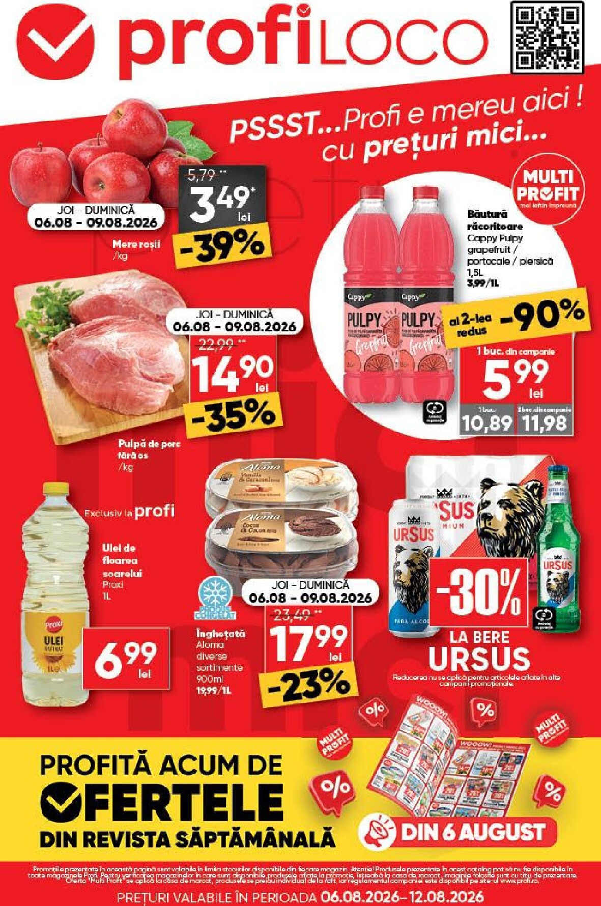 profi - Brosura PROFI Loco valabilă de la joi 06.08.2026 până la miercuri 12.08.2026