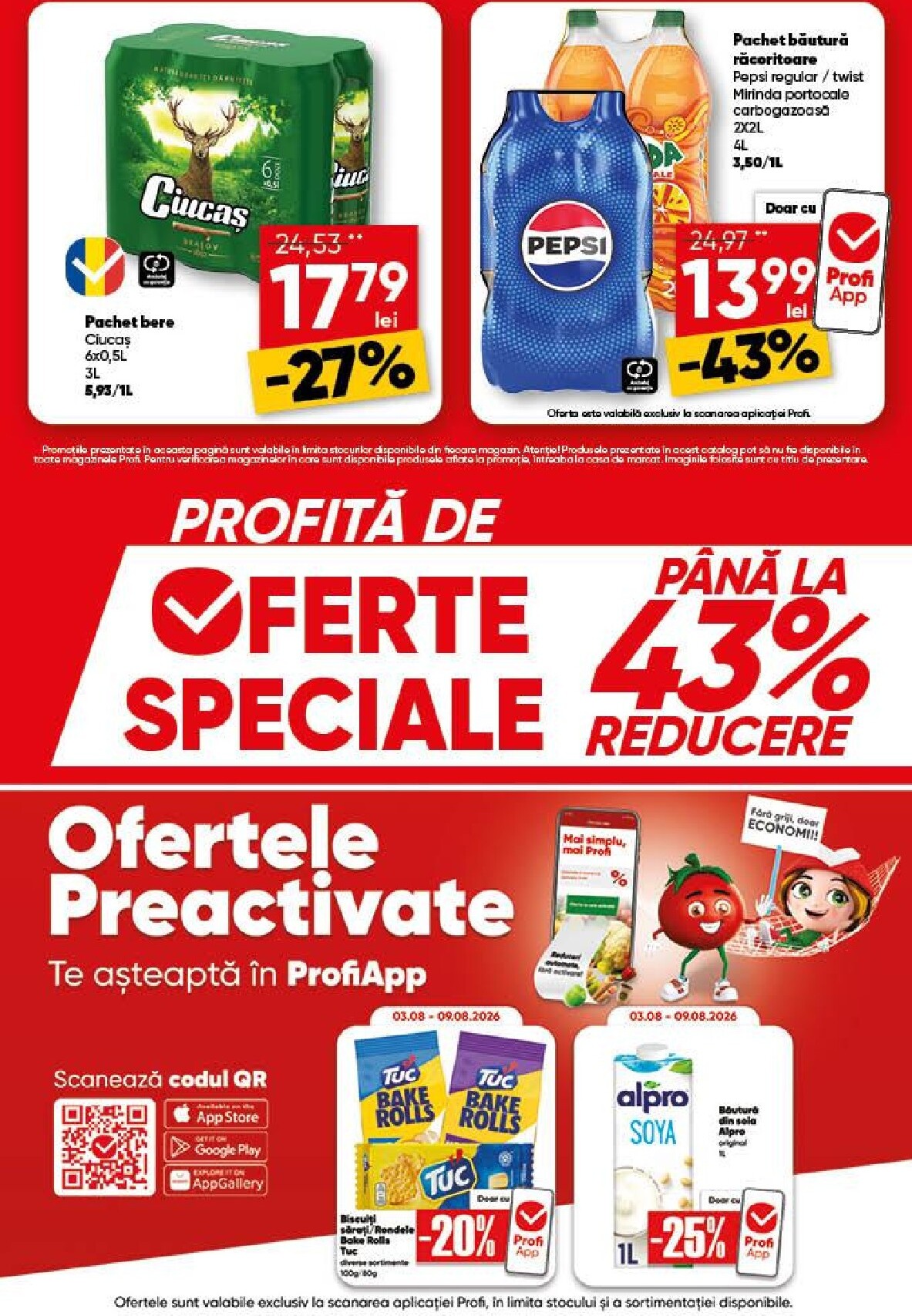 profi - Brosura PROFI Super valabilă de la joi 06.08.2026 până la miercuri 12.08.2026 - page: 3