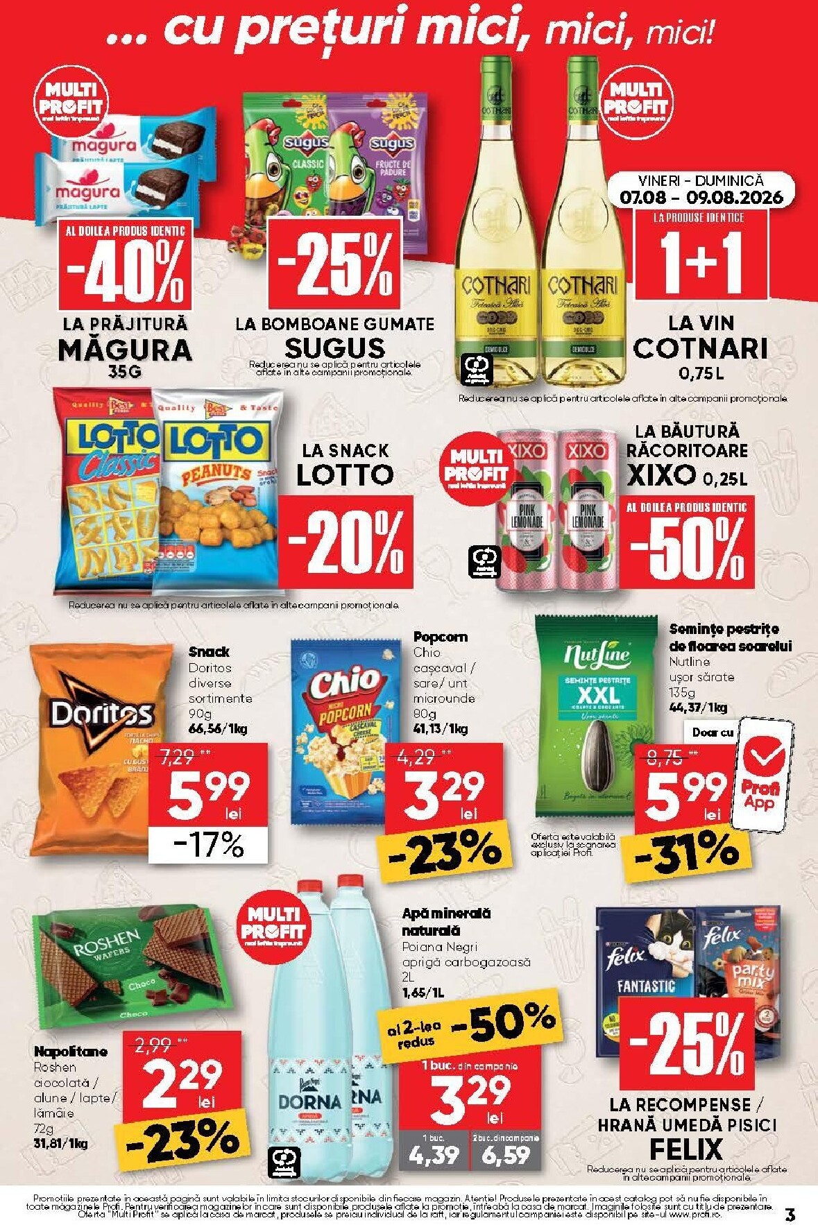profi - Brosura PROFI Go valabilă de la joi 06.08.2026 până la miercuri 12.08.2026 - page: 3