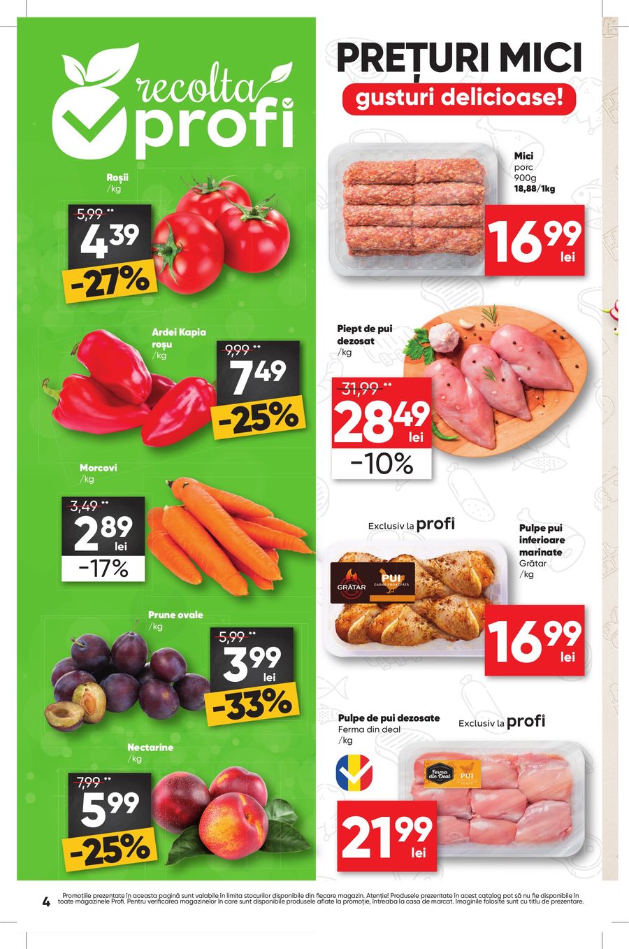profi - Brosura PROFI Super valabilă de la joi 27.08.2026 până la miercuri 02.09.2026 - page: 4