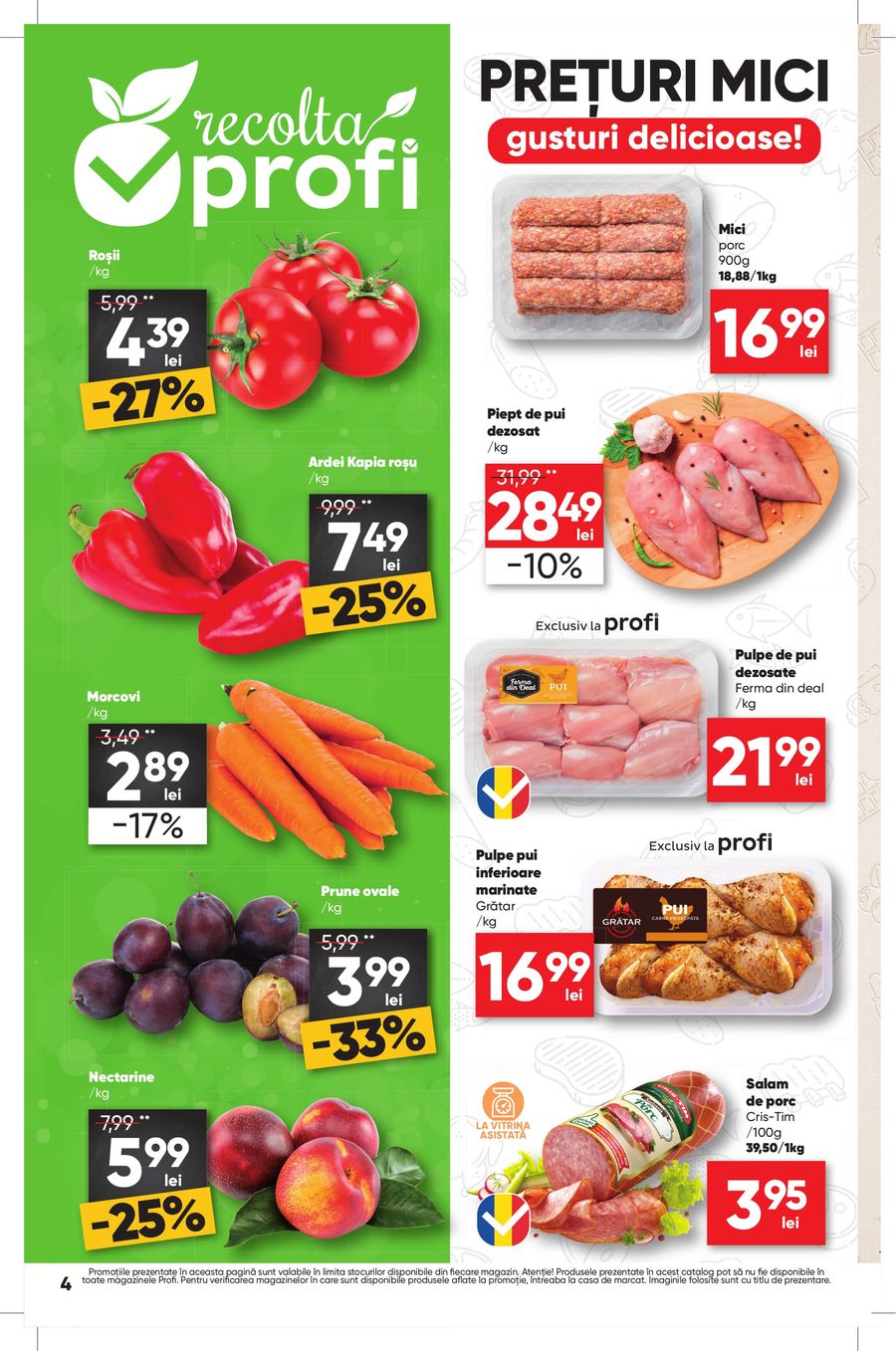 profi - Brosura PROFI Loco valabilă de la joi 27.08.2026 până la miercuri 02.09.2026 - page: 4